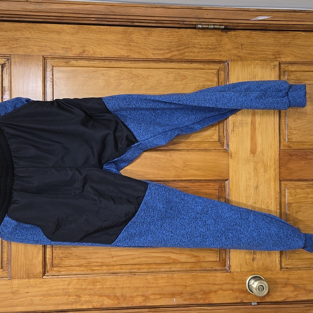 Cougar Sport Blue and Black Fleece Pants